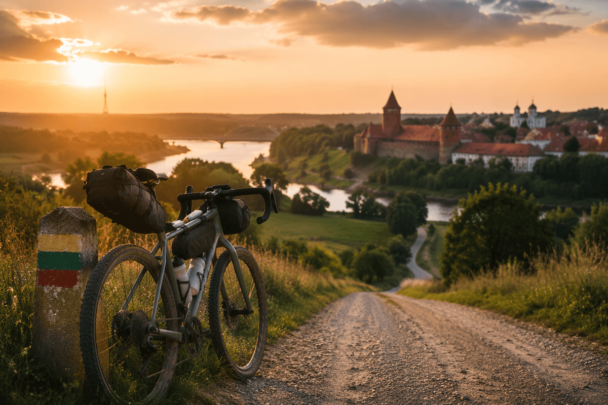 Cycling Across Lithuania: A Scenic Route Linking Vilnius, Kaunas and Klaipėda