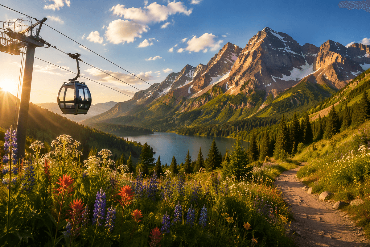 Summertime in Aspen, Colorado