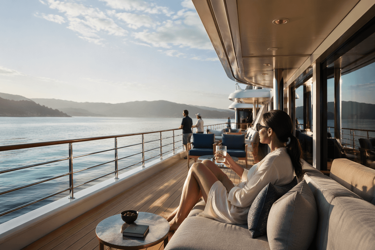 Best premium and luxury lines for quieter solo trips